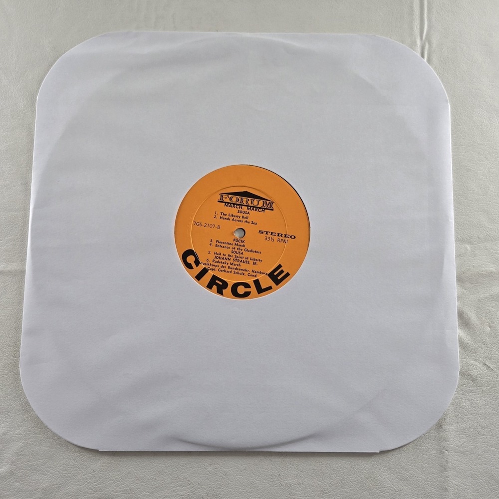 Official West German Army Band March Album Record Vinyl 7GS-2107 Good+ Tested - Picture 8 of 12